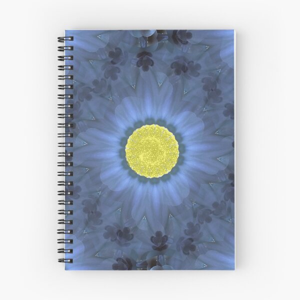 Item preview, Blue Floral Kaleidoscope designed and sold by SAdigital.