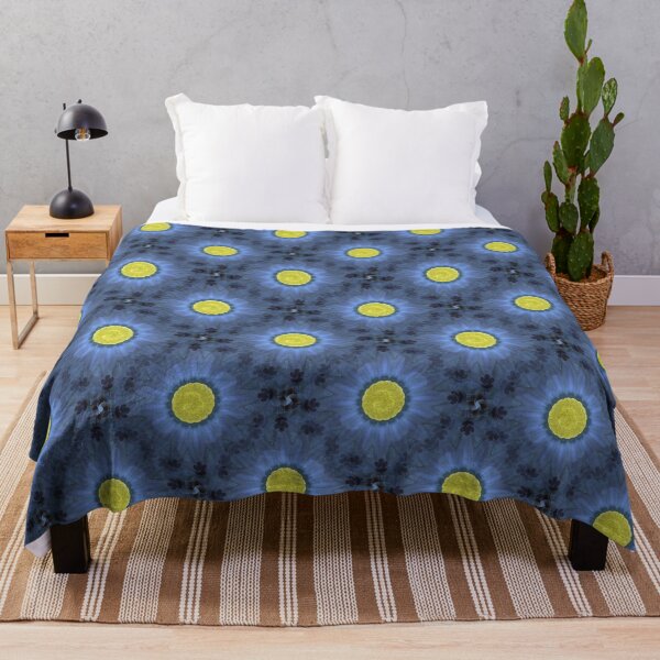 Item preview, Blue Floral Kaleidoscope designed and sold by SAdigital.