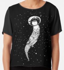 Treiben im Otter Space (am besten für Farbe) Chiffontop