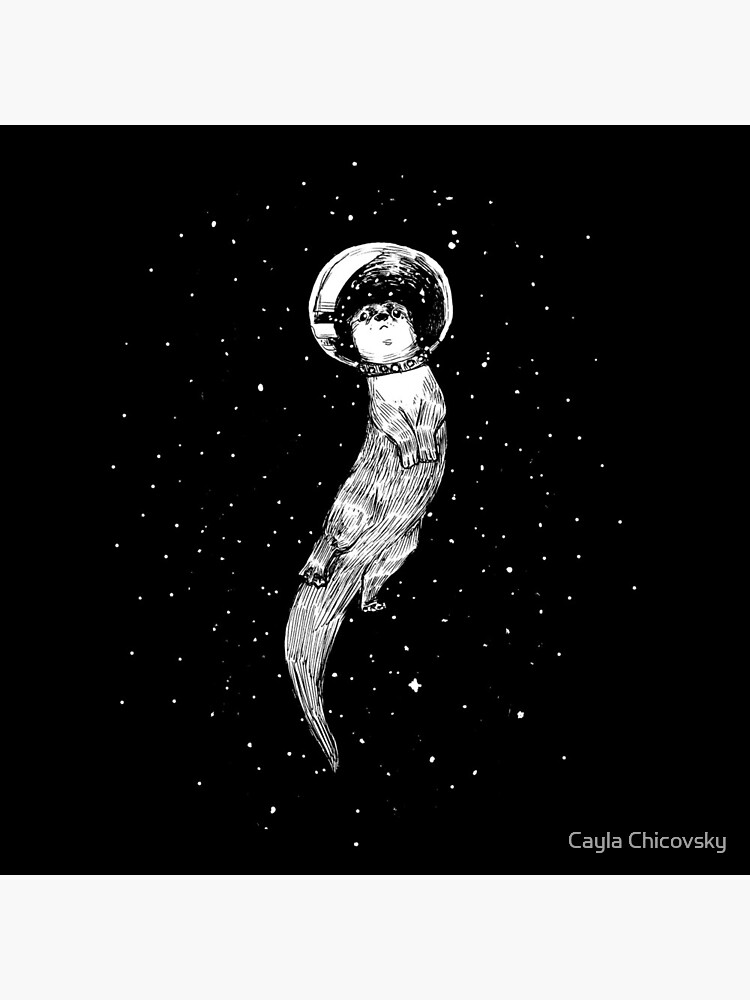 Drifting in Otter Space (best for color) by CaylaChicovsky