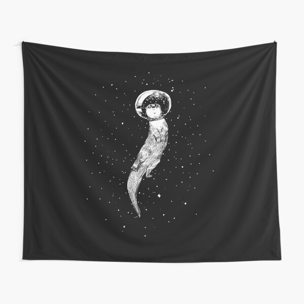 Item preview, Drifting in Otter Space (best for color) designed and sold by Cayla Chicovsky.