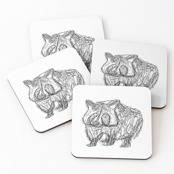 Item preview, Stair Raccoon Drawing designed and sold by Livaroonie.