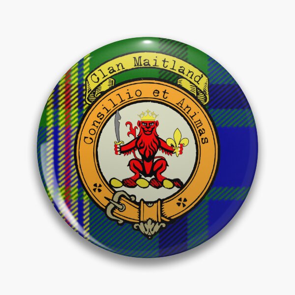 Item preview, Maitland Scottish Tartan and Crest designed and sold by BagTown Clans.