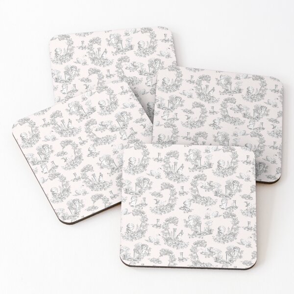 Item preview, Greek toile de jouy designed and sold by letsgow8th.