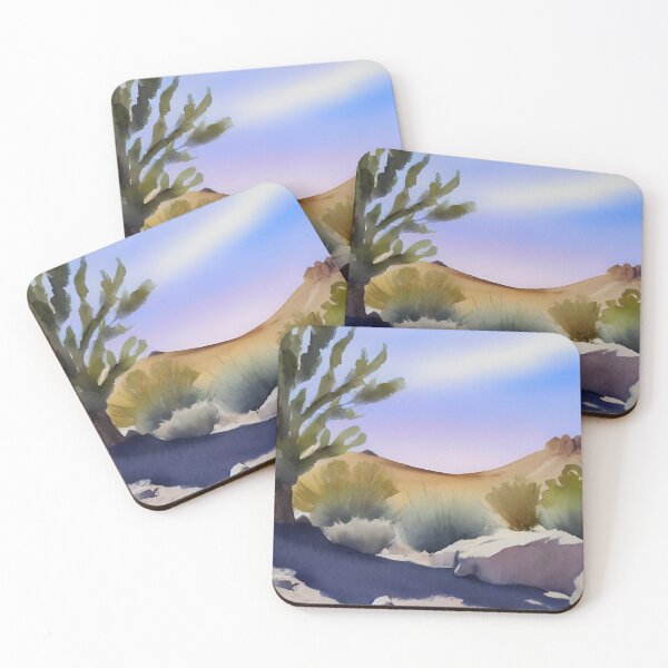 Item preview, High Desert Landscape in Southern California Original Watercolor Art designed and sold by viewgraphics.