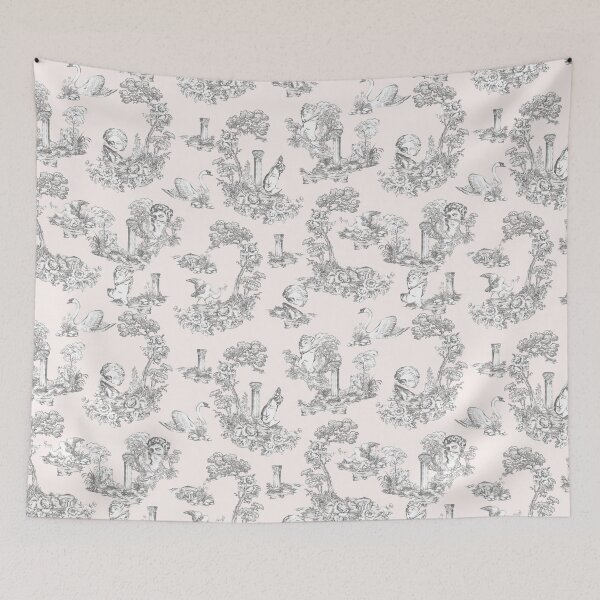 Item preview, Greek toile de jouy designed and sold by letsgow8th.