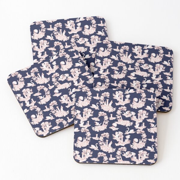 Item preview, Greek toile de jouy designed and sold by letsgow8th.