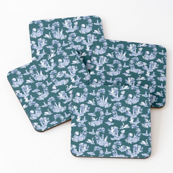 Item preview, Greek toile de jouy designed and sold by letsgow8th.