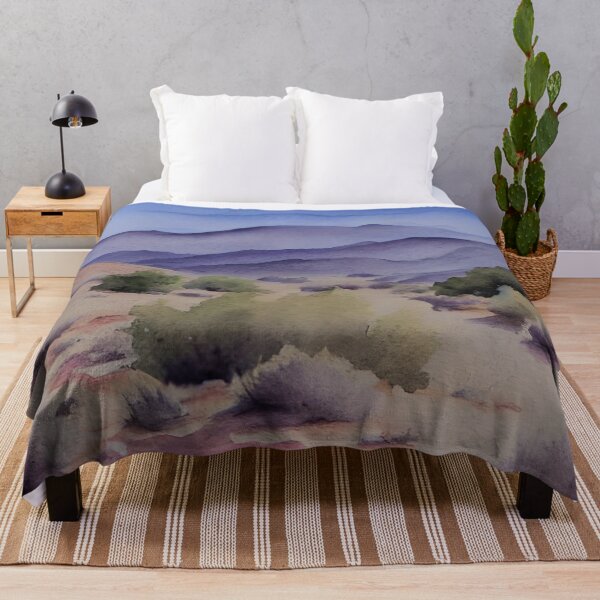 Item preview, High Desert Landscape in Southern California Original Watercolor Art designed and sold by viewgraphics.