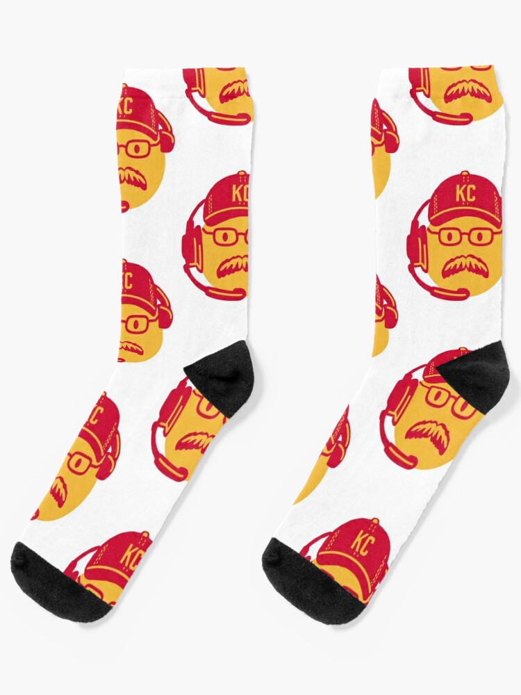 Andy Reid Football Kansas City Chiefs Socks | Redbubble