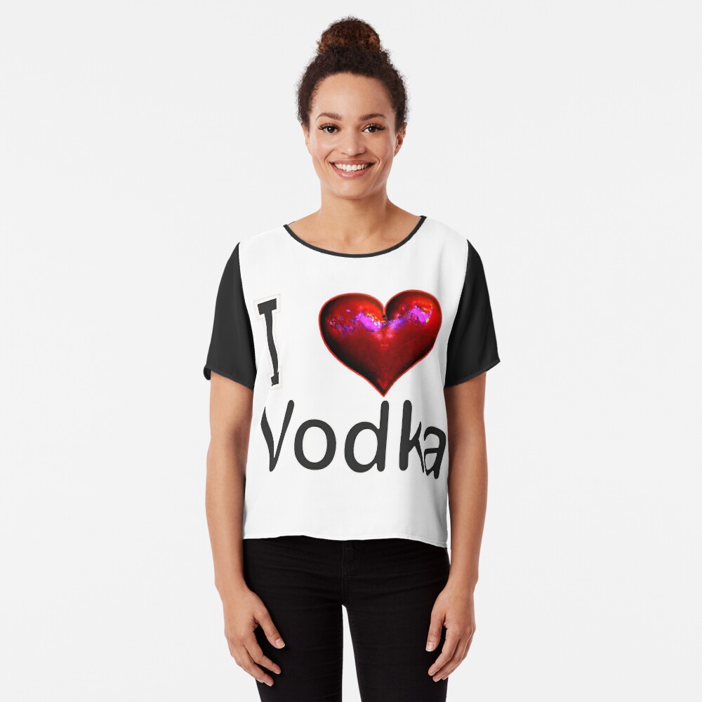 I love vodka Essential T-Shirt for Sale by Naomi Gutierrez Parrish