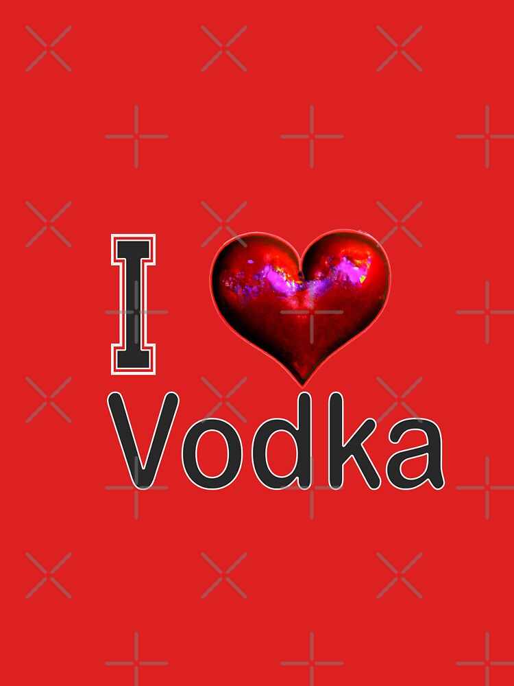 I love vodka Essential T-Shirt for Sale by Naomi Gutierrez Parrish