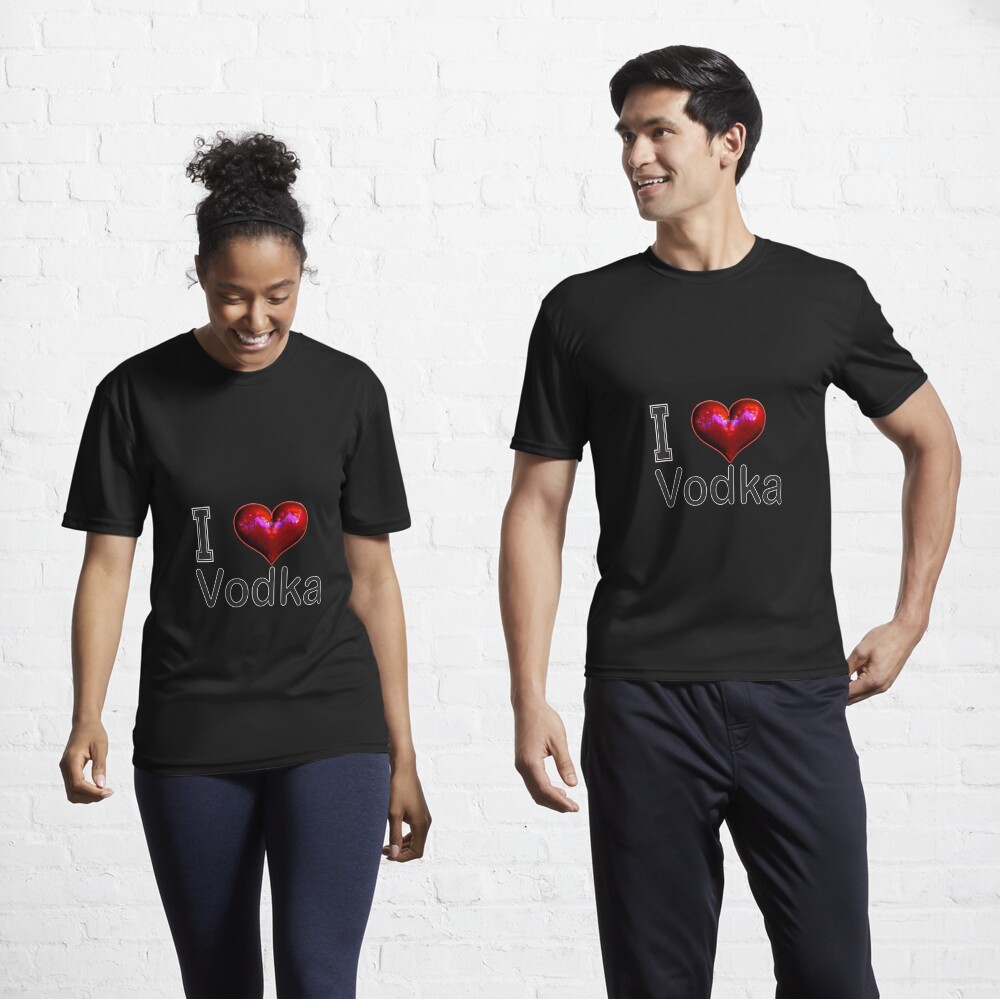 I love vodka Essential T-Shirt for Sale by Naomi Gutierrez Parrish