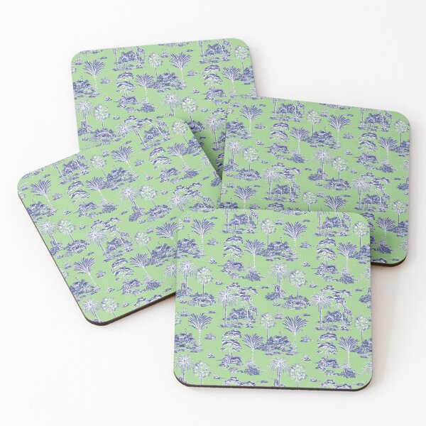 Item preview, safari toile de jouy designed and sold by letsgow8th.
