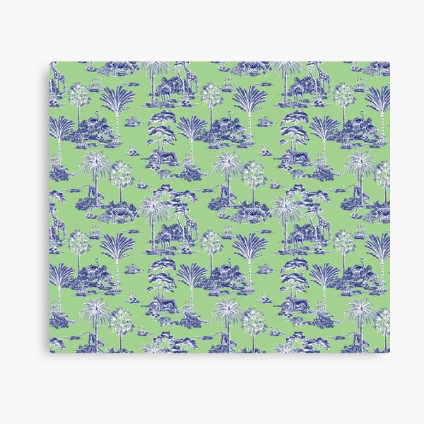 Item preview, safari toile de jouy designed and sold by letsgow8th.