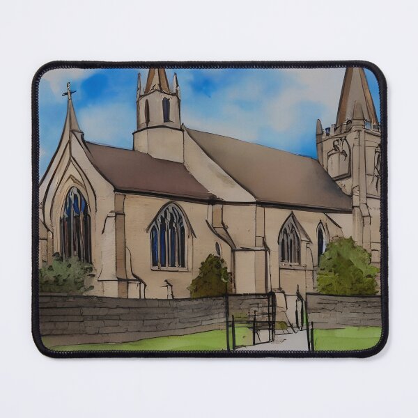 Item preview, Holy Trinity Church Stratford-upon-Avon Watercolor Art designed and sold by viewgraphics.