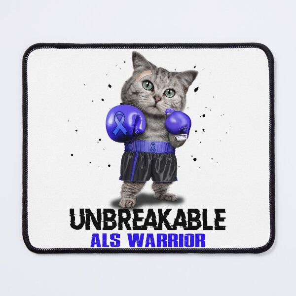 Item preview, ALS Warrior - UNBREAKABLE - ALS Ribbon designed and sold by EdithShop59.