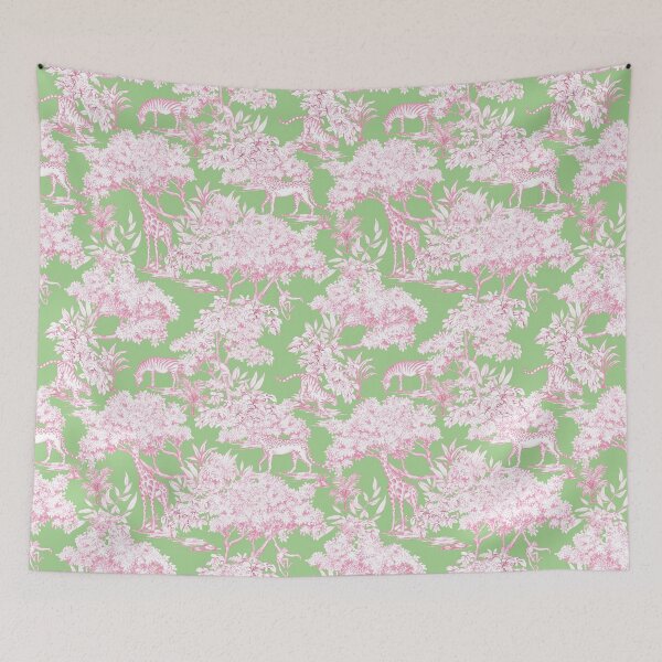 Item preview, forest toile de jouy designed and sold by letsgow8th.