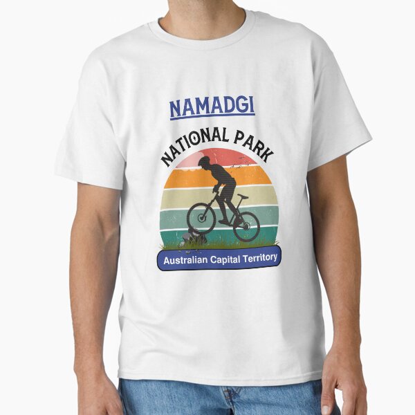 Item preview, Namadgi National Park Mountain Bike Riding designed and sold by ZiAttaArt.