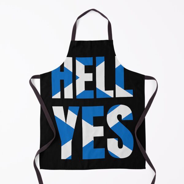 Item preview, Hell Yes - Saltire - Scottish Flag Blue - Independence designed and sold by Indy2tees.