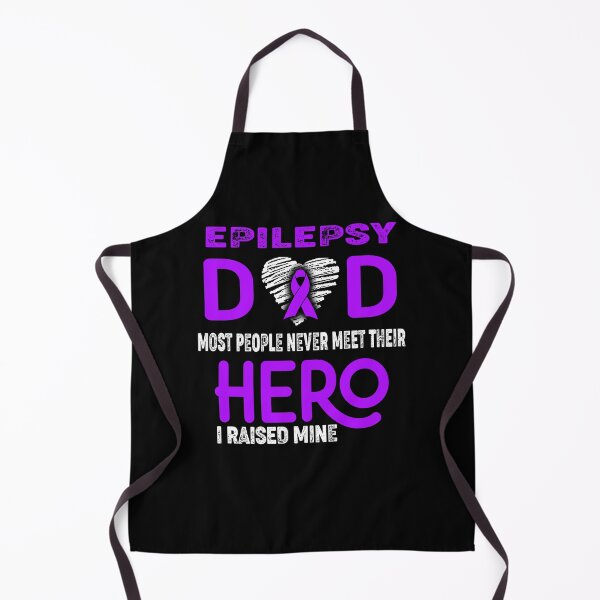 Item preview, Epilepsy DAD Most People Never Meet Their HERO I Raised Mine designed and sold by Tifrop.