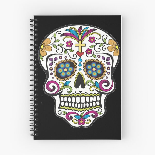 Item preview, Mexican Sugar Skull, Dia De Los Muertos designed and sold by PugD.