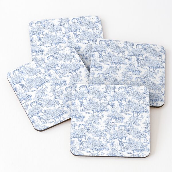 Item preview, forest toile de jouy designed and sold by letsgow8th.