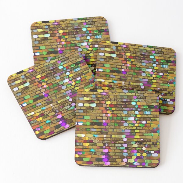 Item preview, Colorful Abstract Psychedelic Geometrical Pattern Design designed and sold by bandjdesigns.