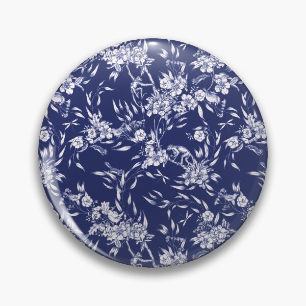 Item preview, forest toile de jouy designed and sold by letsgow8th.