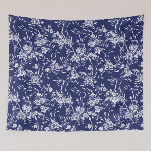 Item preview, forest toile de jouy designed and sold by letsgow8th.