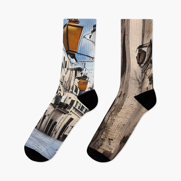 Item preview, Italy Art, City Landscape, Seascape Watercolor designed and sold by viewgraphics.