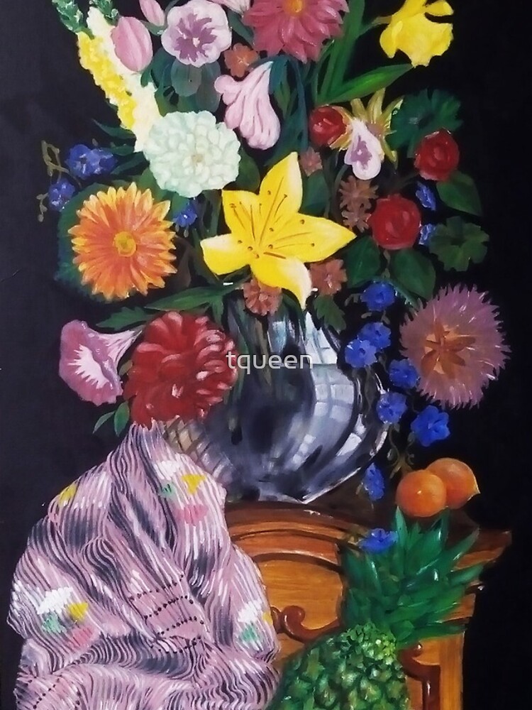 Aso-Oke and flowers- still-life by tqueen