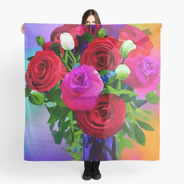 Item preview, Romantic Watercolor Flower Bouquet Artwork designed and sold by gramizzia.