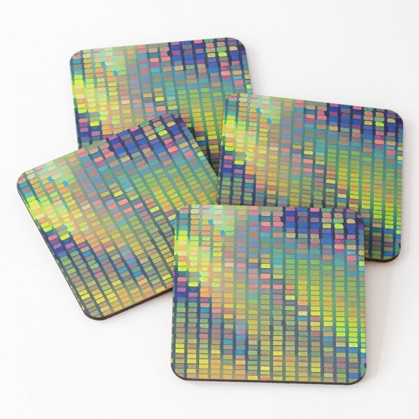 Item preview, Colorful Square Geometrical Pattern Design designed and sold by bandjdesigns.