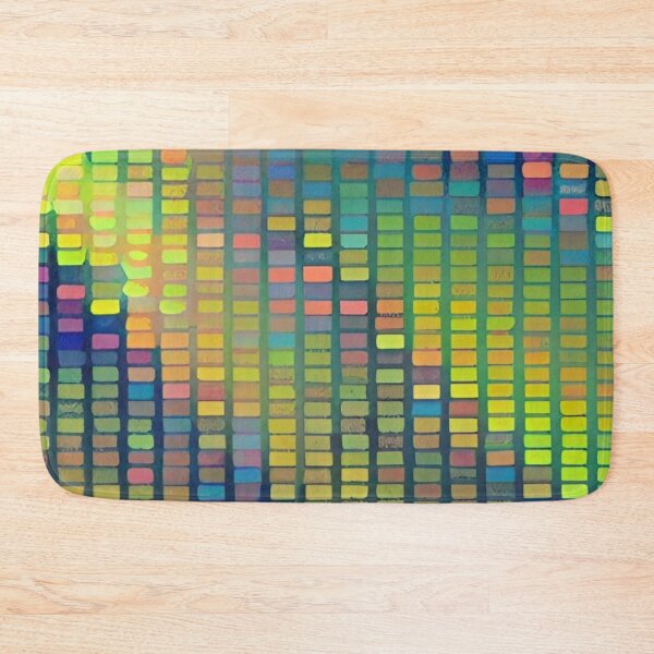 Item preview, Colorful Square Geometrical Pattern Design designed and sold by bandjdesigns.