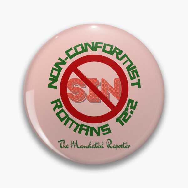 Item preview, Non-Conformist | Romans 12:2 - Watermelon designed and sold by TheReporter1.