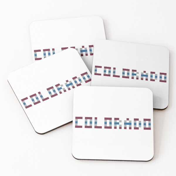 Item preview, Pixel NHL Colorado in Away Colors designed and sold by gkillerb.