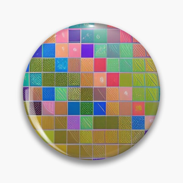 Item preview, Colorful Square Geometrical Pattern Design designed and sold by bandjdesigns.