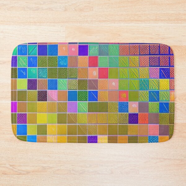 Item preview, Colorful Square Geometrical Pattern Design designed and sold by bandjdesigns.
