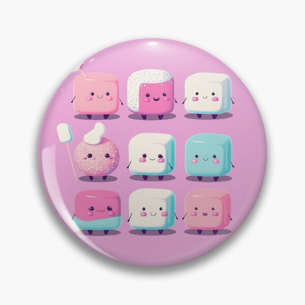 Artikelvorschau, Entzückende Marshmallow-Familie - süß entworfen und verkauft von Bondoboxy.