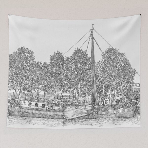 Item preview, Dutch Fishing Boat designed and sold by InkScapes.