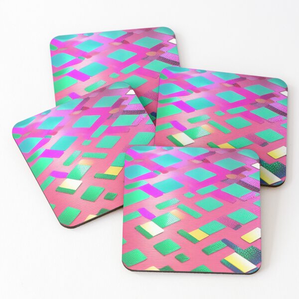 Item preview, Colorful Abstract Psychedelic Geometrical Pattern Design designed and sold by bandjdesigns.