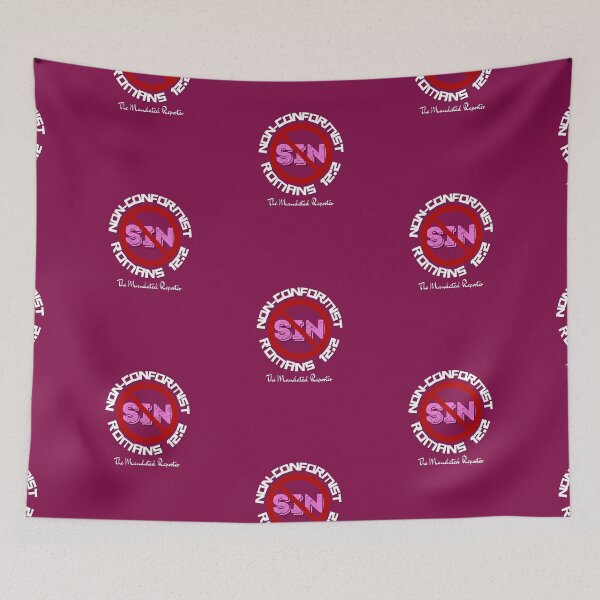 Item preview, Non-Conformist | Romans 12:2 - Deep Purple designed and sold by TheReporter1.