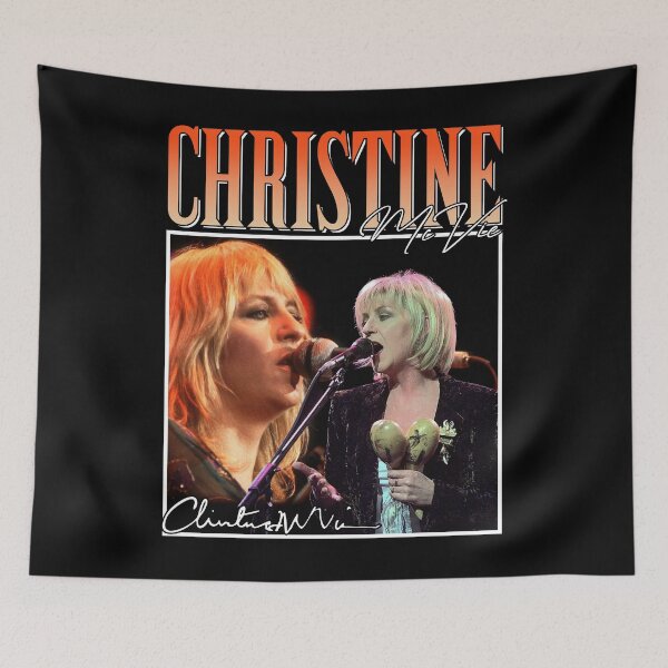 Item preview, Christine McVie Perfect Singer R.I.P Signature Retro Vintage Rock Pop Music designed and sold by RonZimmerman.