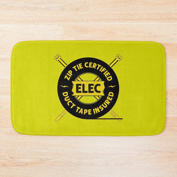 Item preview, Zip Tie Certified, Duct Tape Insured Funny Electrician Joke Logo Quote designed and sold by CRHPOD20.