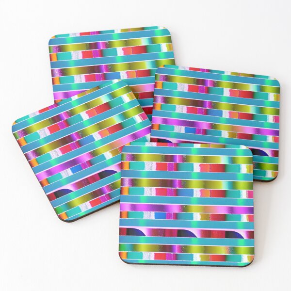 Item preview, Colorful Abstract Psychedelic Geometrical Pattern Design designed and sold by bandjdesigns.