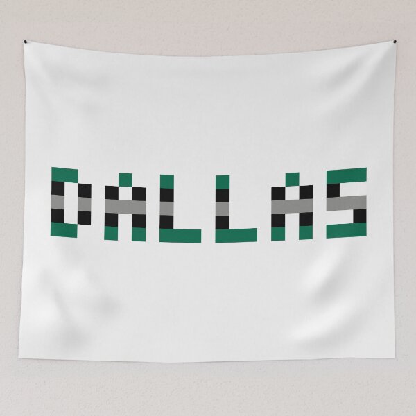 Item preview, Pixel NHL Dallas in Away Colors designed and sold by gkillerb.