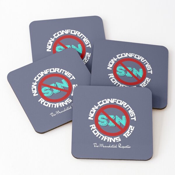 Item preview, Non-Conformist | Romans 12:2 -Blue Gray designed and sold by TheReporter1.
