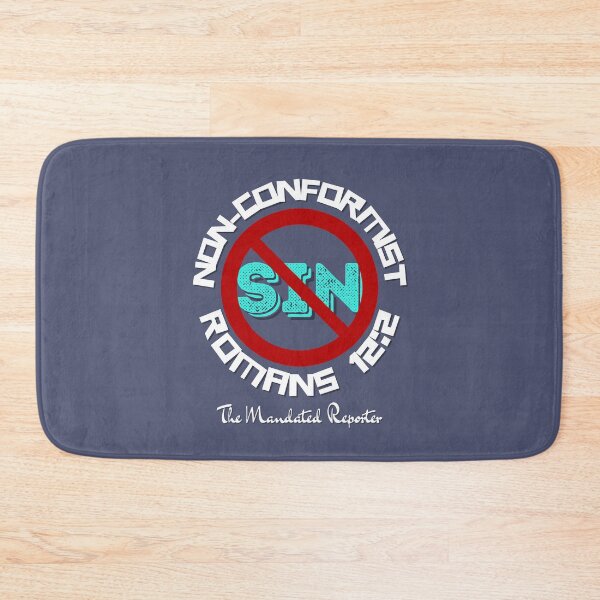Item preview, Non-Conformist | Romans 12:2 -Blue Gray designed and sold by TheReporter1.