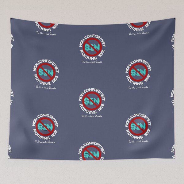Item preview, Non-Conformist | Romans 12:2 -Blue Gray designed and sold by TheReporter1.